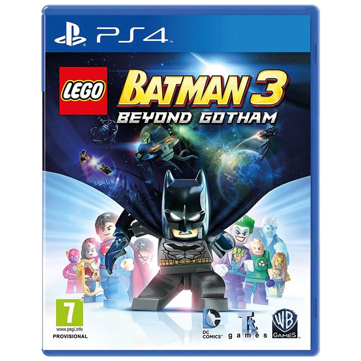بازی Lego Batman 3 Beyond Gotham مخصوص PS4 PS4 Logo Batman 3 Beyond Gotham Game